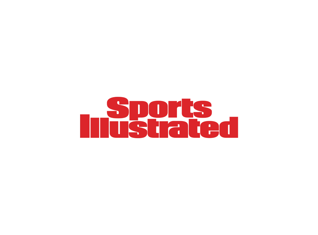 Red Sports Illustrated logo on a black background.