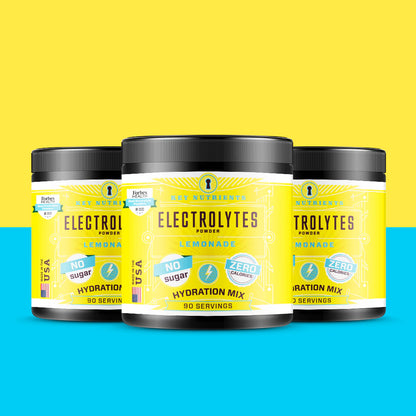 lemon Electrolyte recovery plus powder jugs