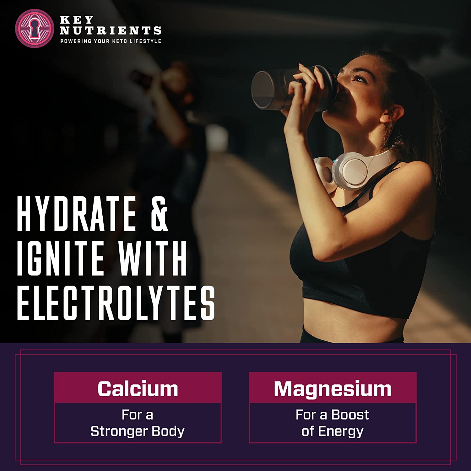 Calcium & magnesium content of Post Workout BCAA Powder w/ Electrolytes