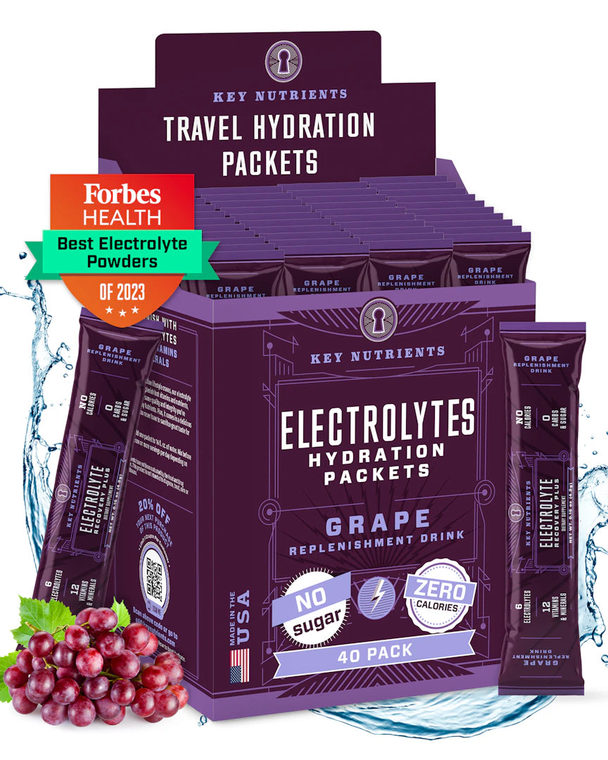 grape Electrolyte recovery plus powder sachets