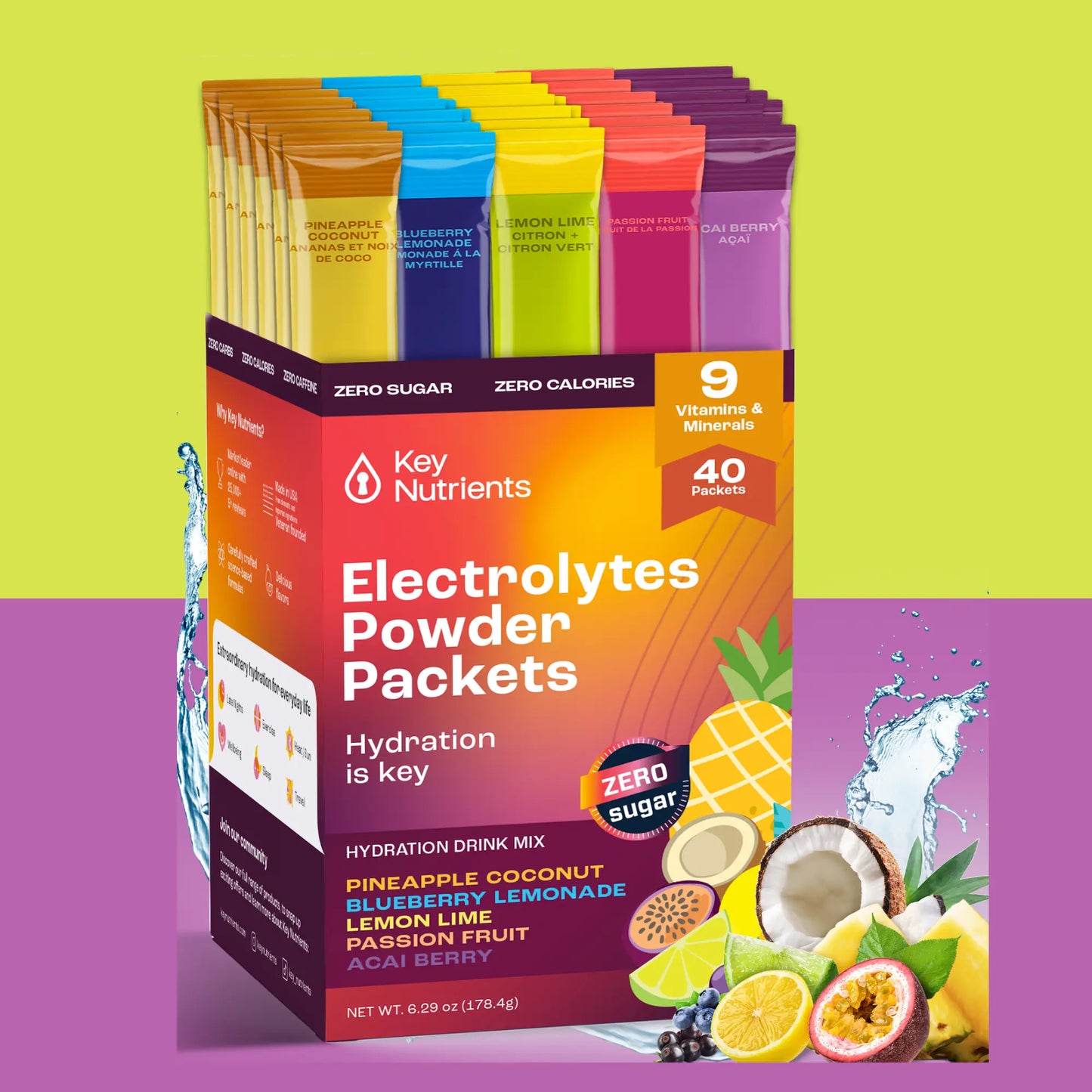 Electrolyte Recovery Plus Powder Travel Packets