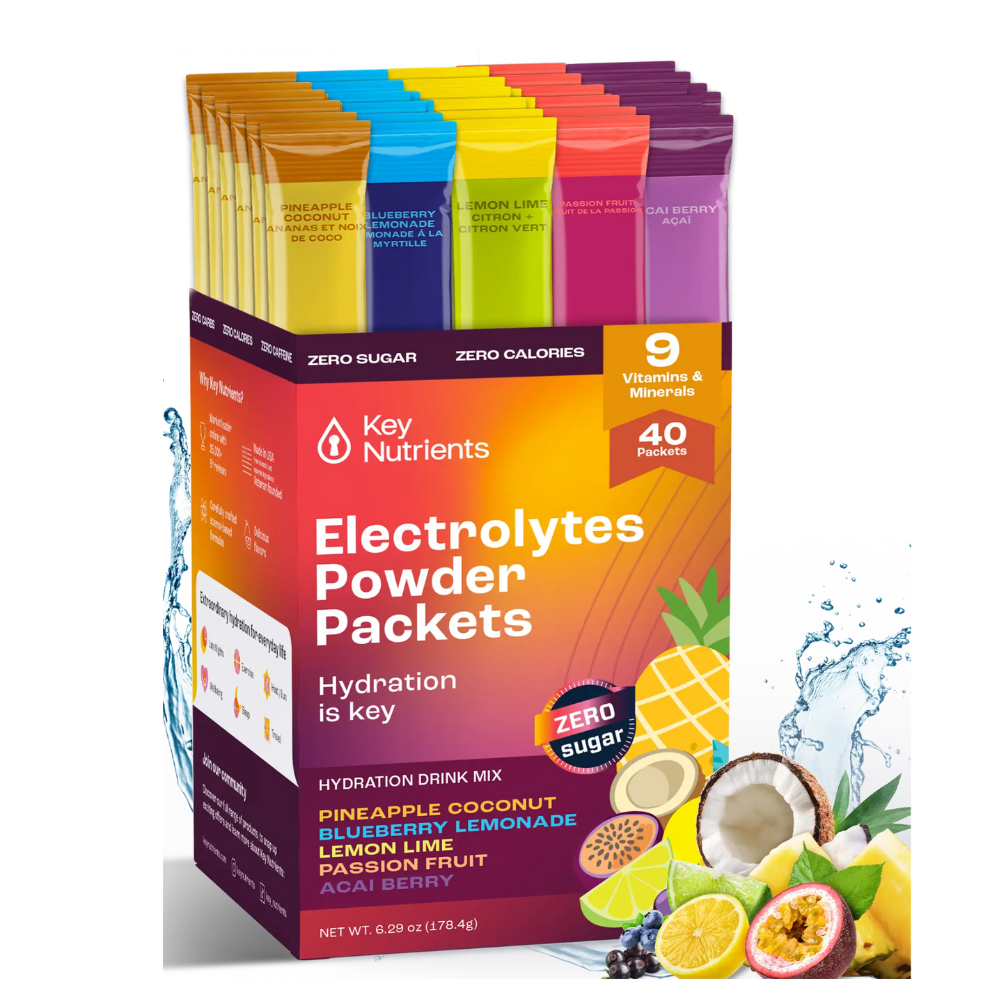 Electrolyte Recovery Plus Powder Travel Packets