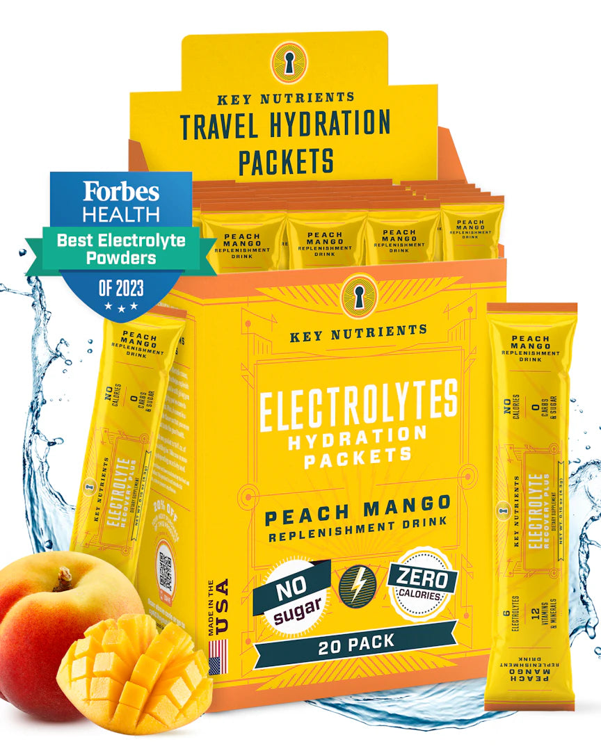 peach mango Electrolyte recovery plus powder