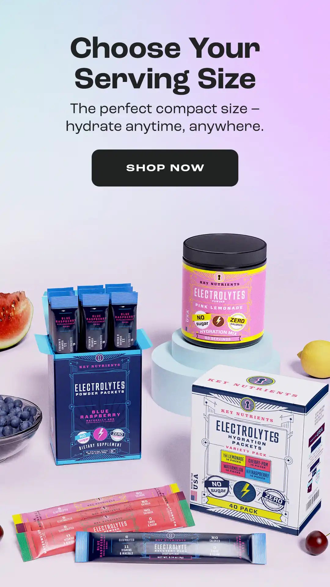 KN electrolyte products