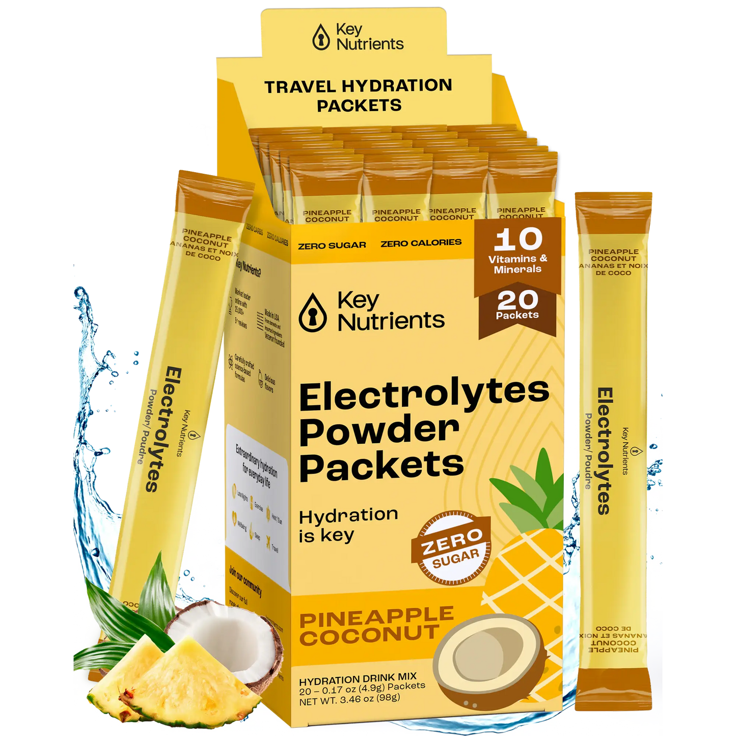 Electrolyte Recovery Plus Powder (Sugar-Free)