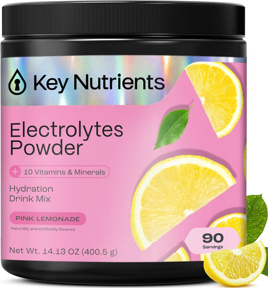 Pink Lemonade - 90 servings Electrolyte Recovery Plus Powder (Sugar-Free)