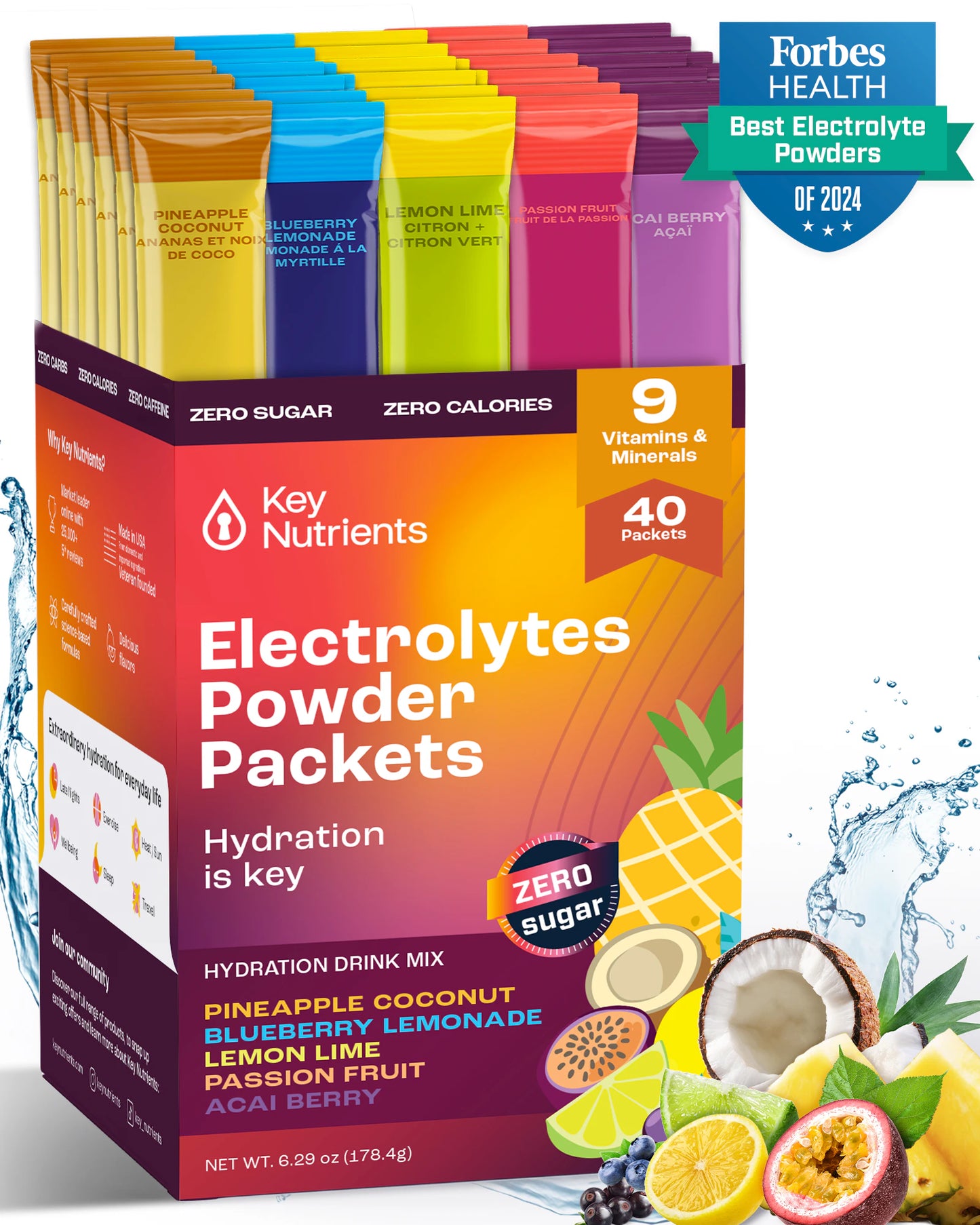 Electrolyte Recovery Plus Powder Travel Packets