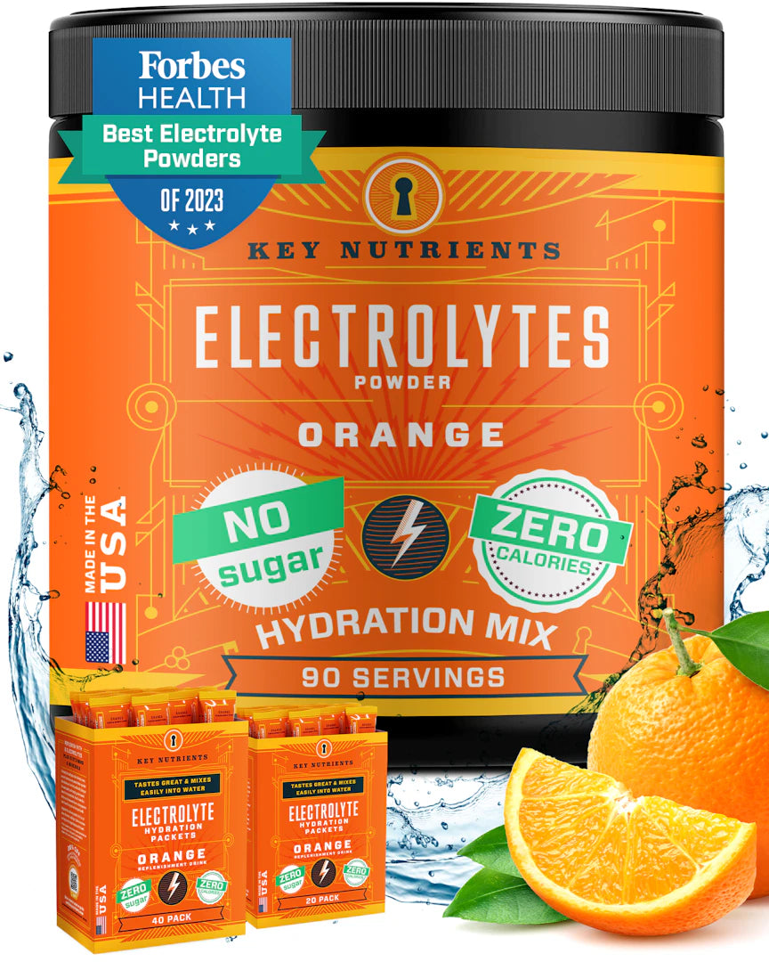 orange Electrolyte recovery plus powder