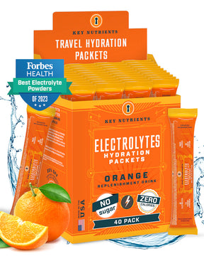 orange Electrolyte recovery plus powder sachets