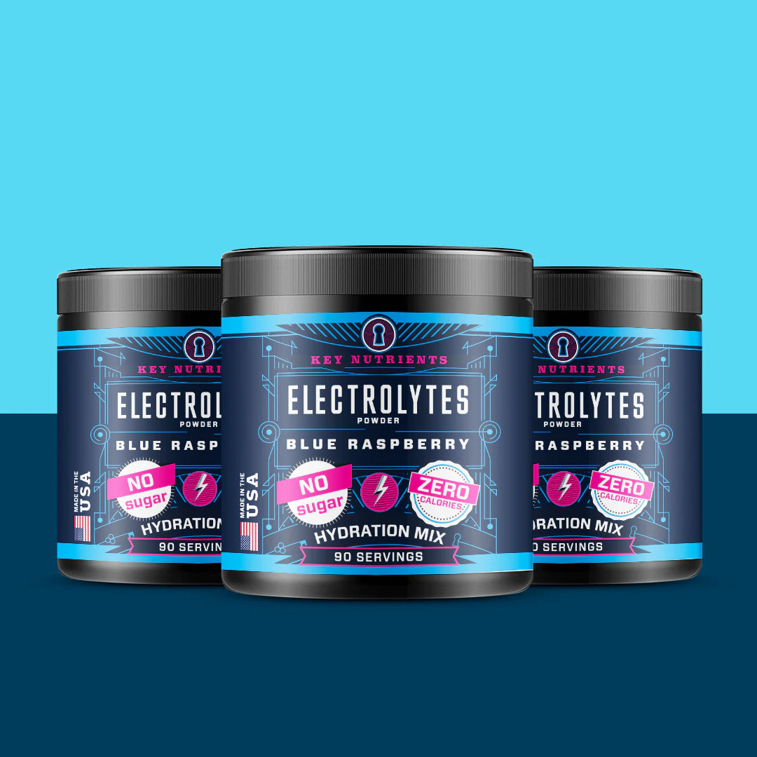 blue raspberry Electrolyte recovery plus powder tubs