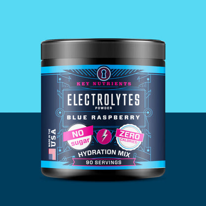 blue raspberry Electrolyte recovery plus powder