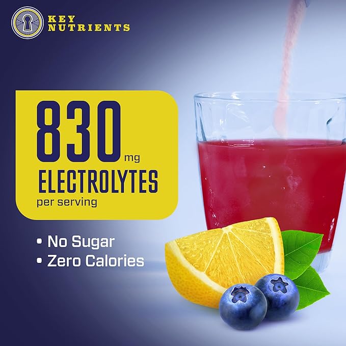 830 mg electrolytes of Electrolyte Recovery Plus Powder