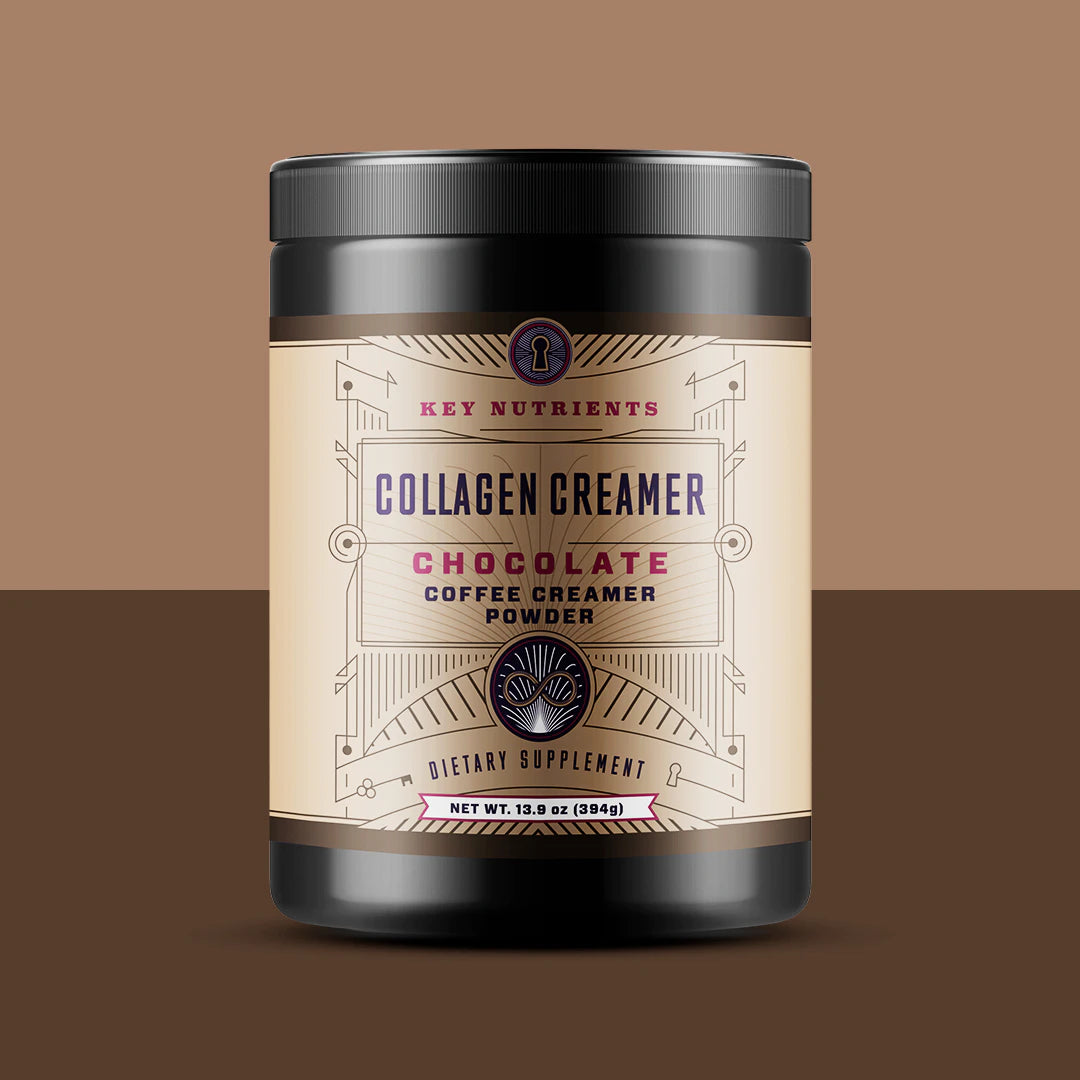Chocolate Collagen Creamer for Coffee: Grass Fed