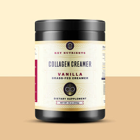 Vanilla Collagen Creamer for Coffee: Grass Fed