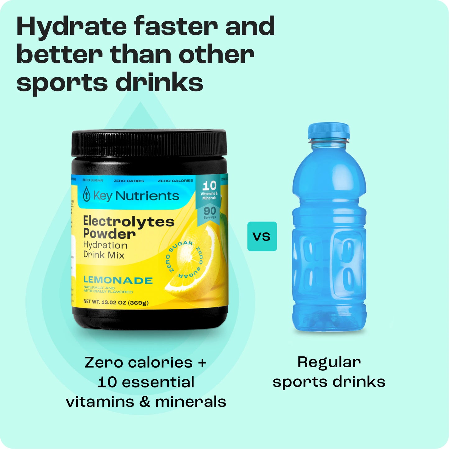 Electrolyte Recovery Plus Powder (Sugar-Free)