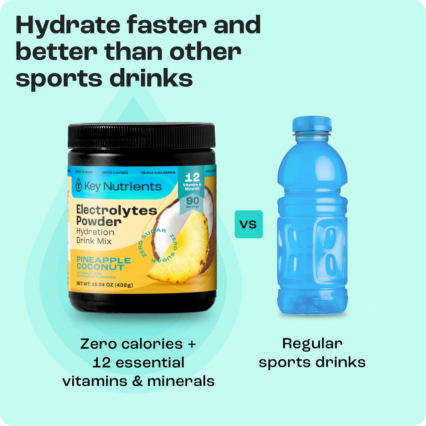 Electrolyte Recovery Plus Powder (Sugar-Free)