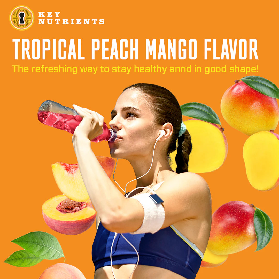 peach mango Electrolyte Recovery Plus Powder