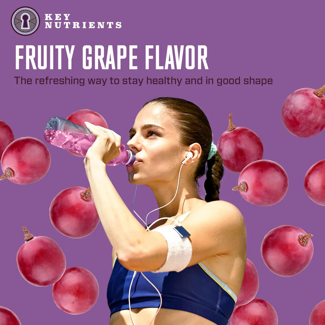 drinking grapes flavored Electrolyte recovery plus