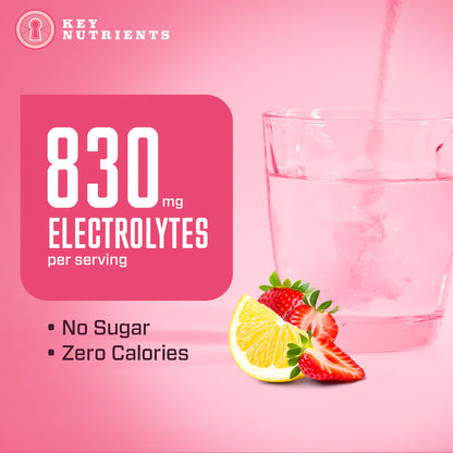 830 mg electrolytes per serving