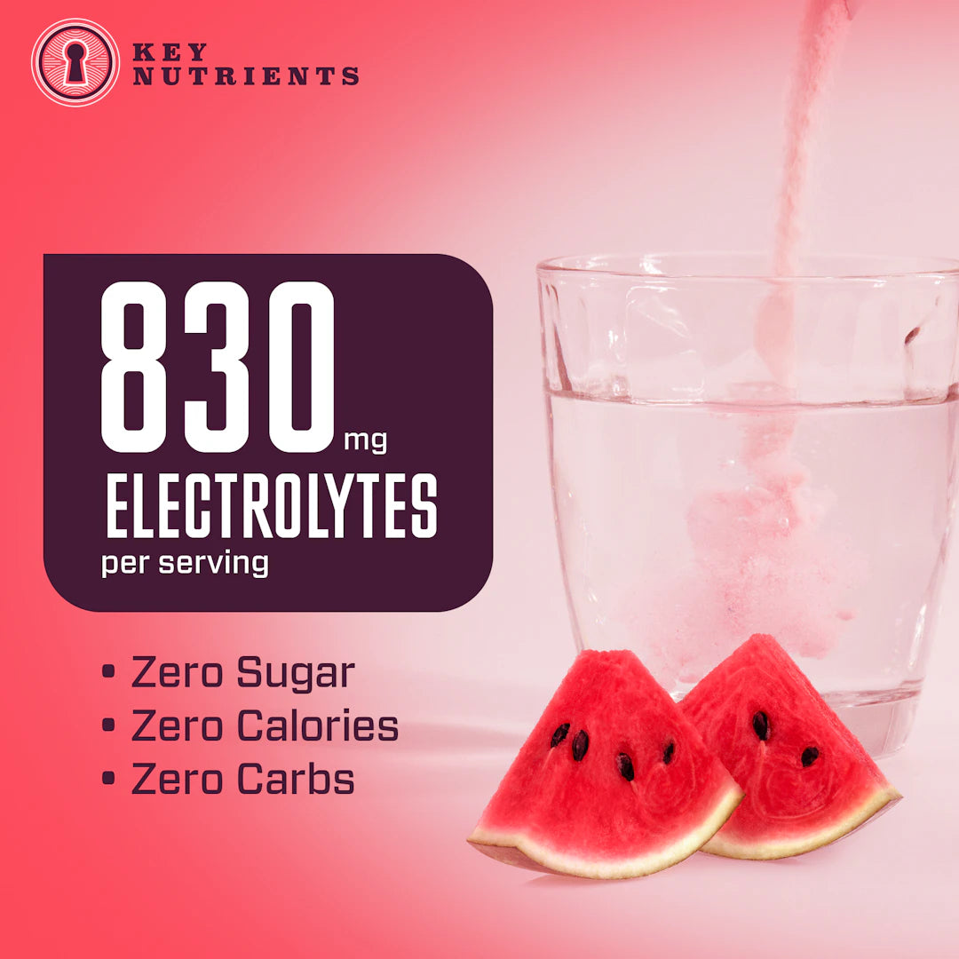 830 mg electrolytes per serving