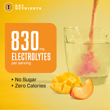 830 mg electrolytes per serving