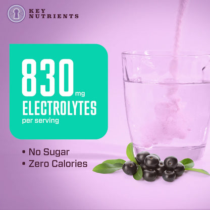 830 mg electrolytes per serving