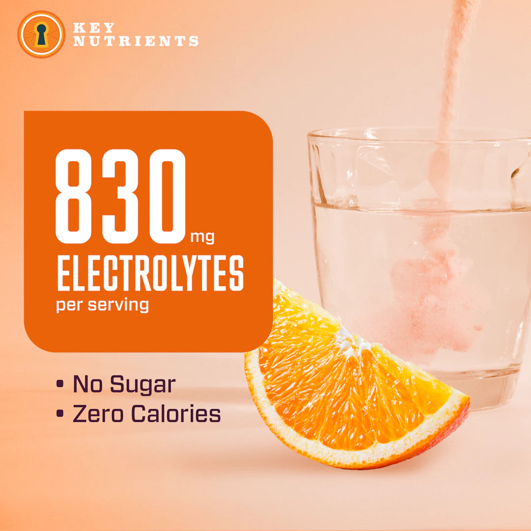 830 mg electrolytes per serving