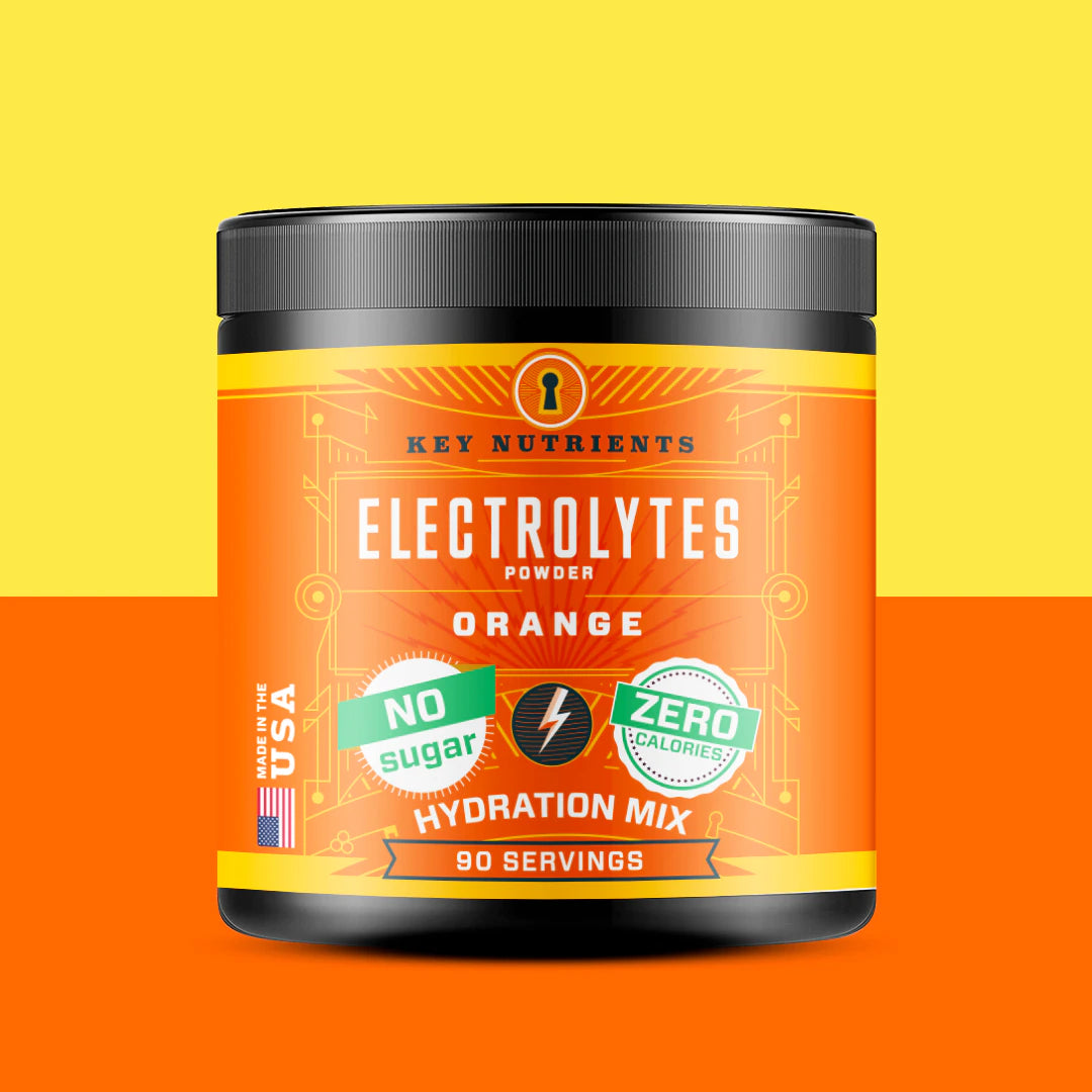 orange Electrolyte recovery plus powder tub