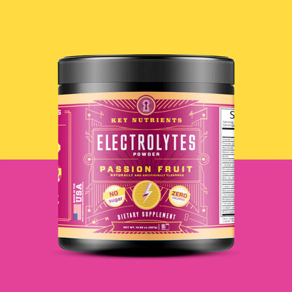 passion fruit Electrolyte recovery plus powder tub