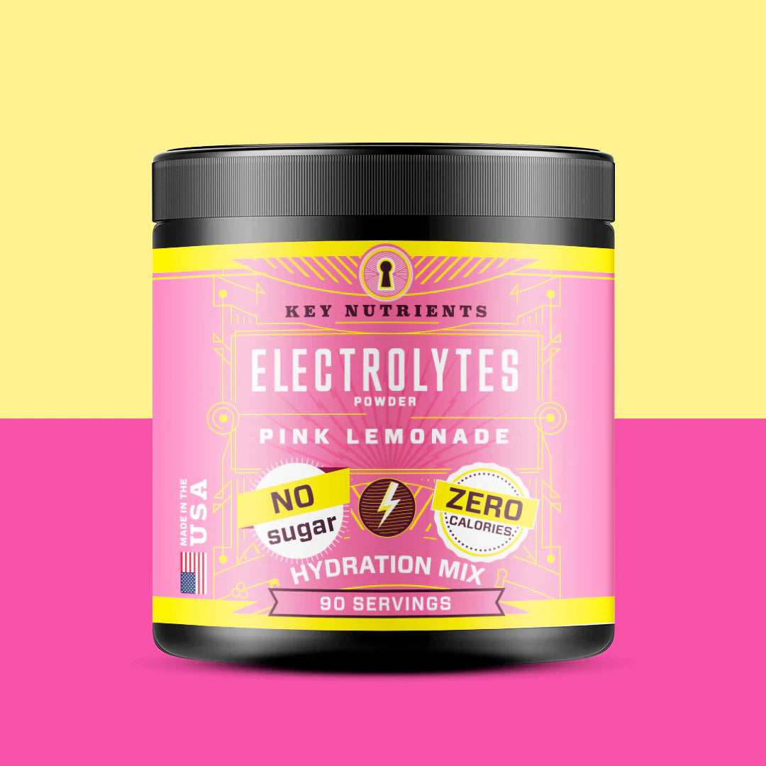 pink lemonade Electrolyte recovery plus powder tub