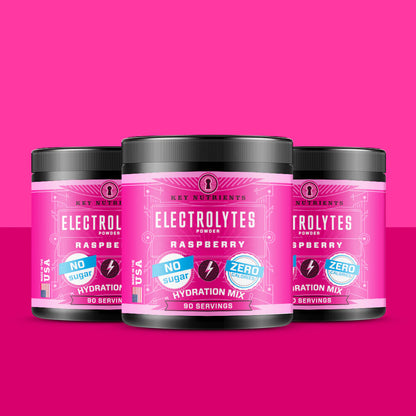 raspberry Electrolyte recovery plus powder tubs