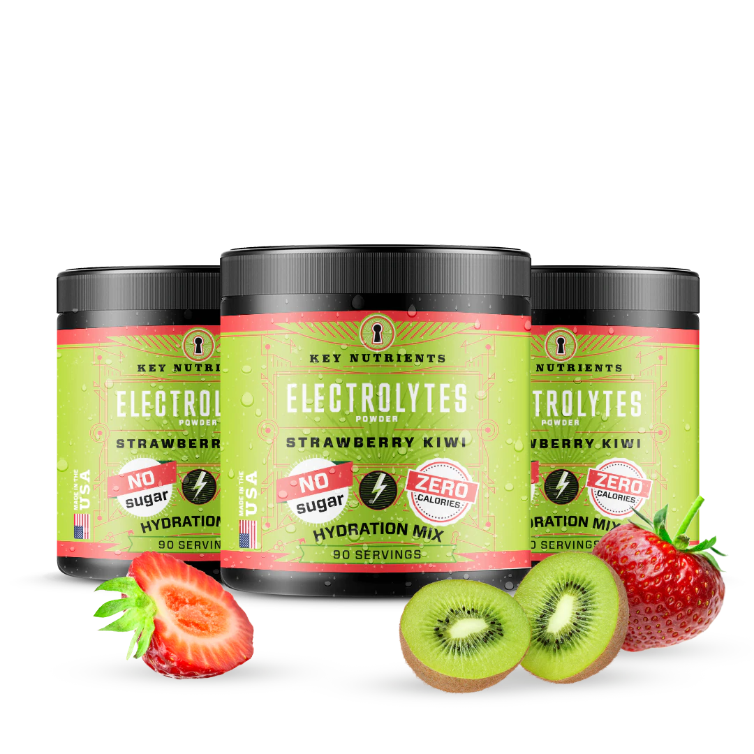 strawberry kiwi Electrolyte recovery plus powder tubs
