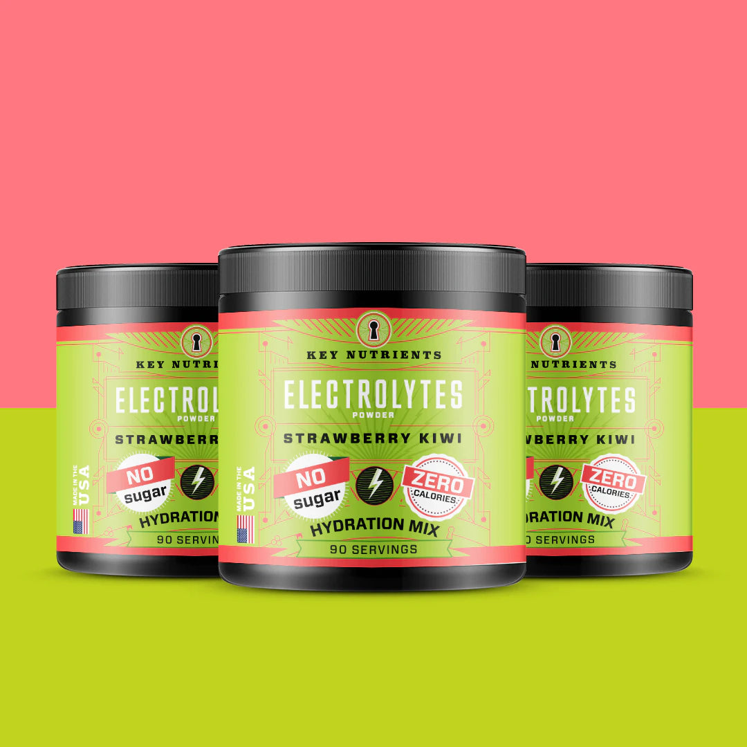 strawberry kiwi Electrolyte recovery plus powder tubs