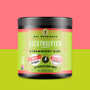 strawberry kiwi Electrolyte recovery plus powder tub