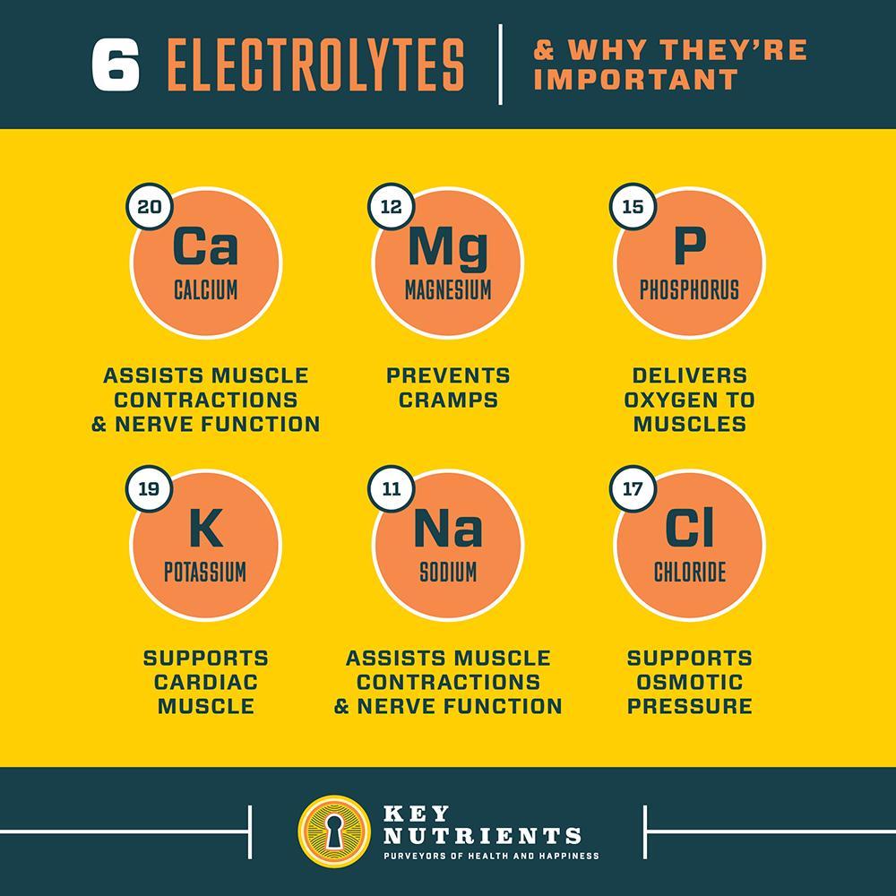 electrolyte content of Electrolyte Recovery Plus Powder