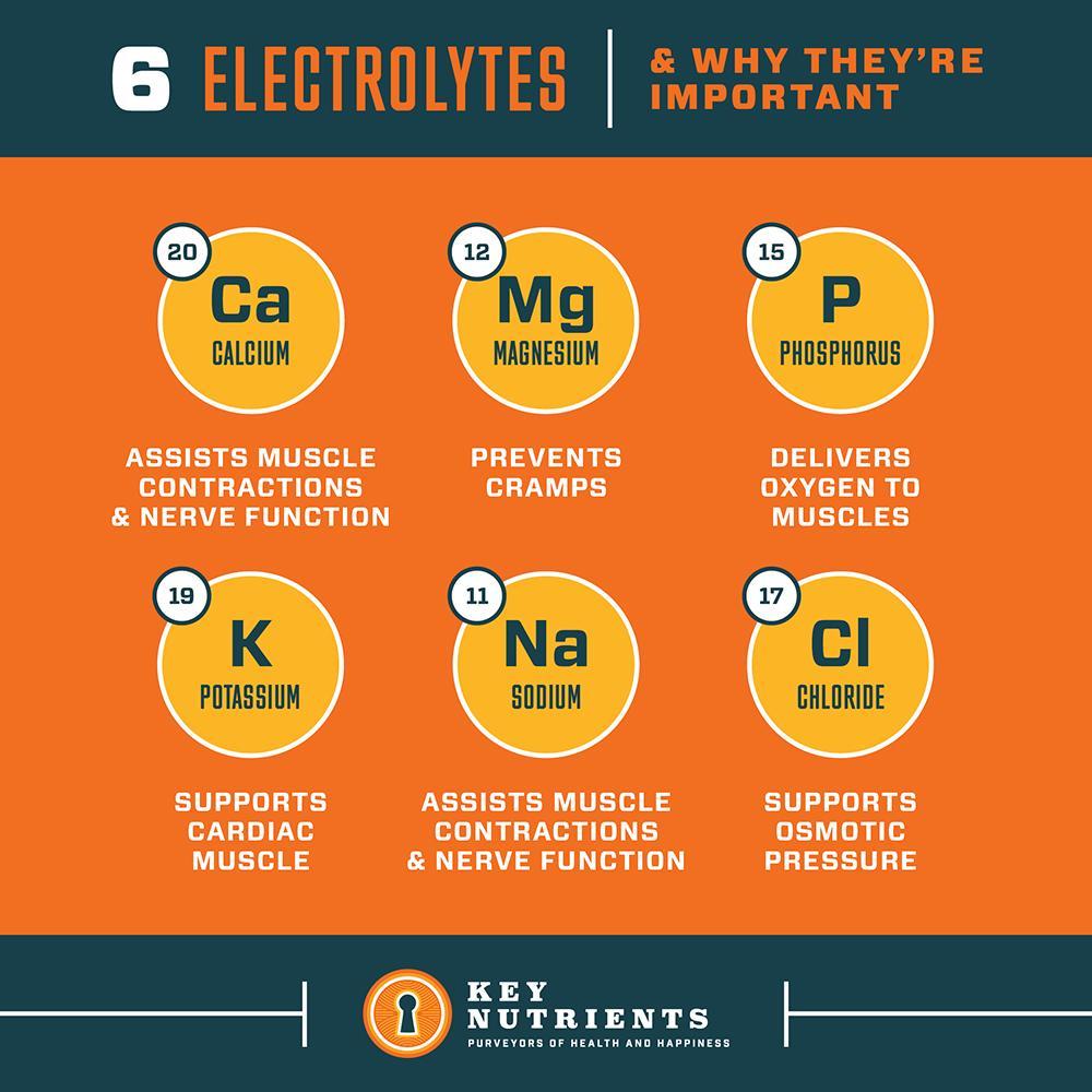 electrolyte content of Electrolyte Recovery Plus Powder