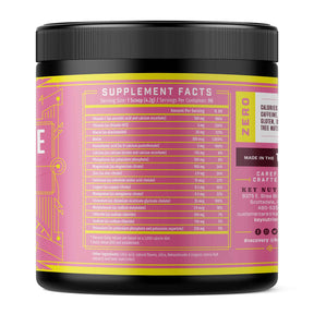 supplement facts of Electrolyte Recovery Plus Powder