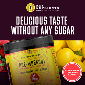 delicious strawberry lemonade Pre-Workout Electrolytes