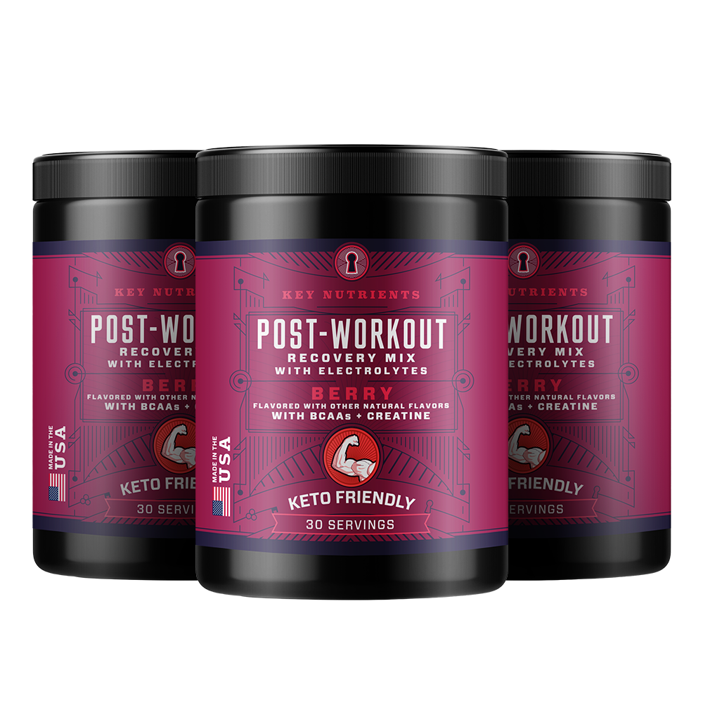 tubs of Post Workout BCAA Powder w/ Electrolytes