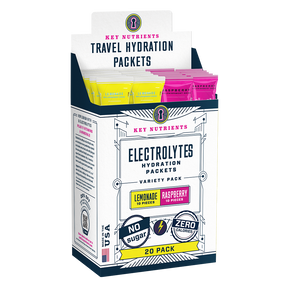 lemonade + pink lemonade Electrolyte Recovery Plus Powder Travel Packets